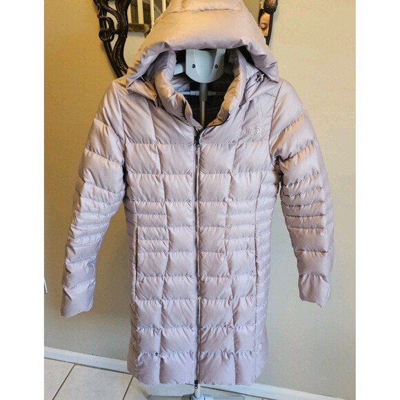 The North Face Metropolis II 550 Down Puffer Jacket Parka Coat Womens M Long - Picture 2 of 11
